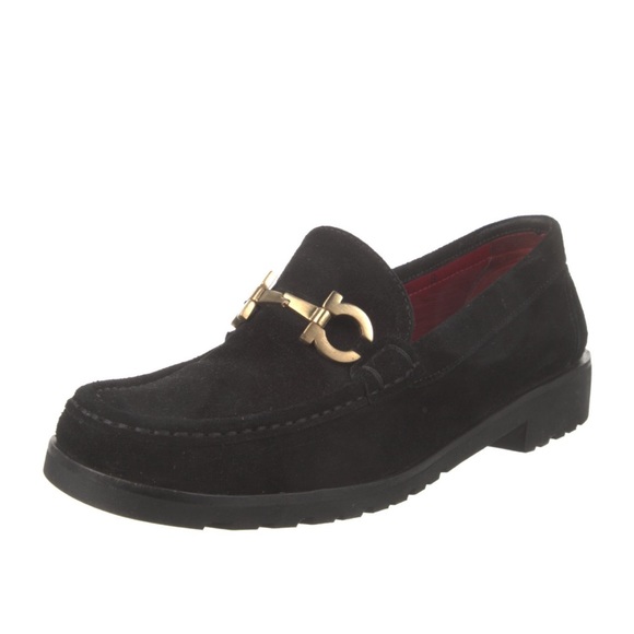 Authentic, excellent condition Salvatore Ferragamo suede loafers. - Picture 2 of 5